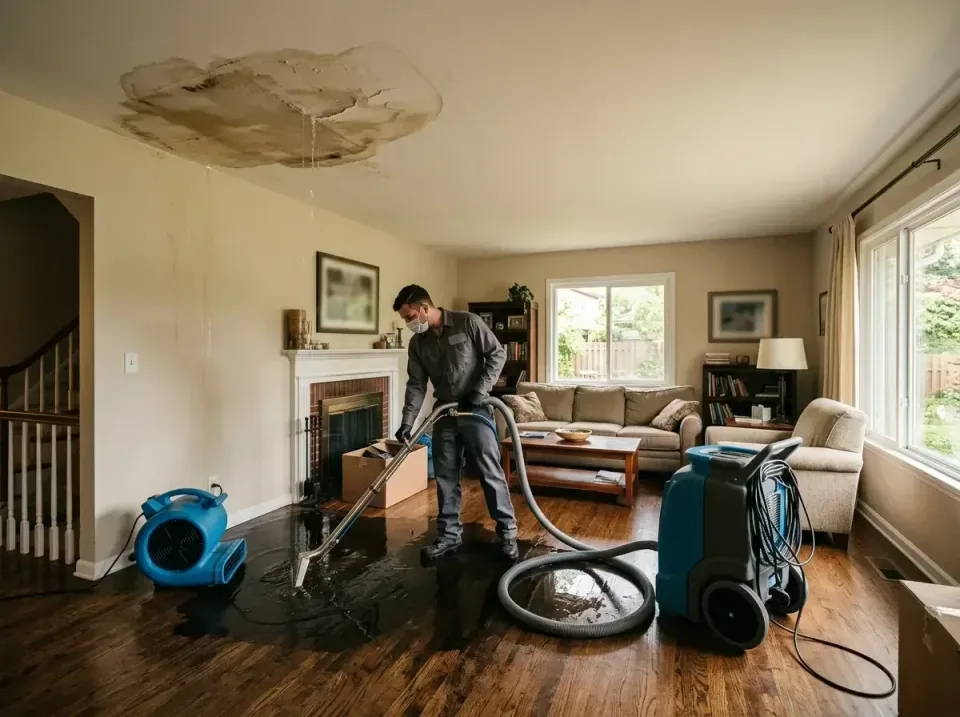 attic-pipe-burst-ceiling-drip-008 — frequently asked questions, Water Damage Restoration & Carpet Care in Hebron, OH